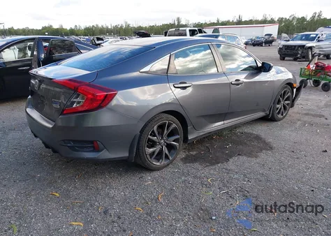 2020 Honda Civic Sport from USA, damaged, VIN 19XFC2F85LE006947